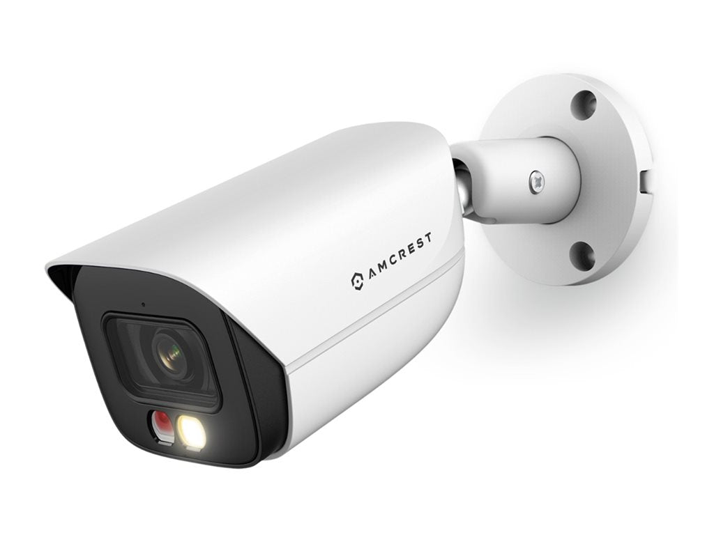 Amcrest IP5M-B1276EW-AI - Network surveillance camera - bullet - outdoor - weatherproof - color (Day&Night) - 5 MP - 2960 x 1668