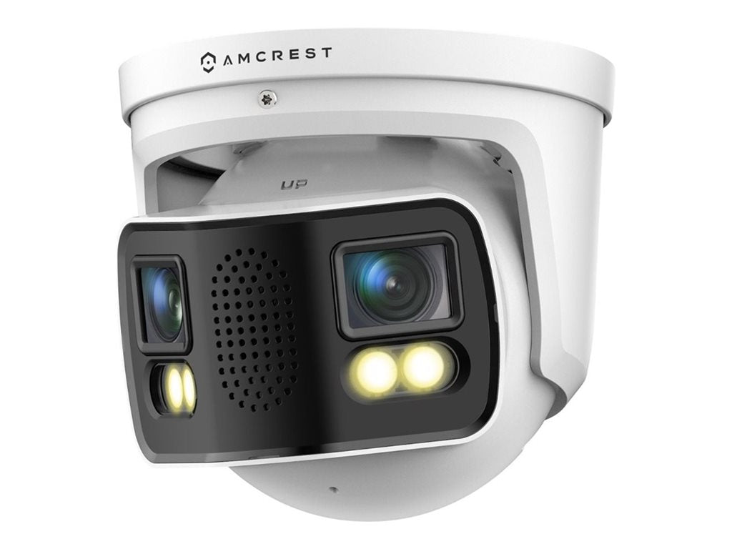 Amcrest IP8M-FCT2999EW-AI - Network surveillance camera - pan / tilt - turret - outdoor - weatherproof - color (Day&Night) -