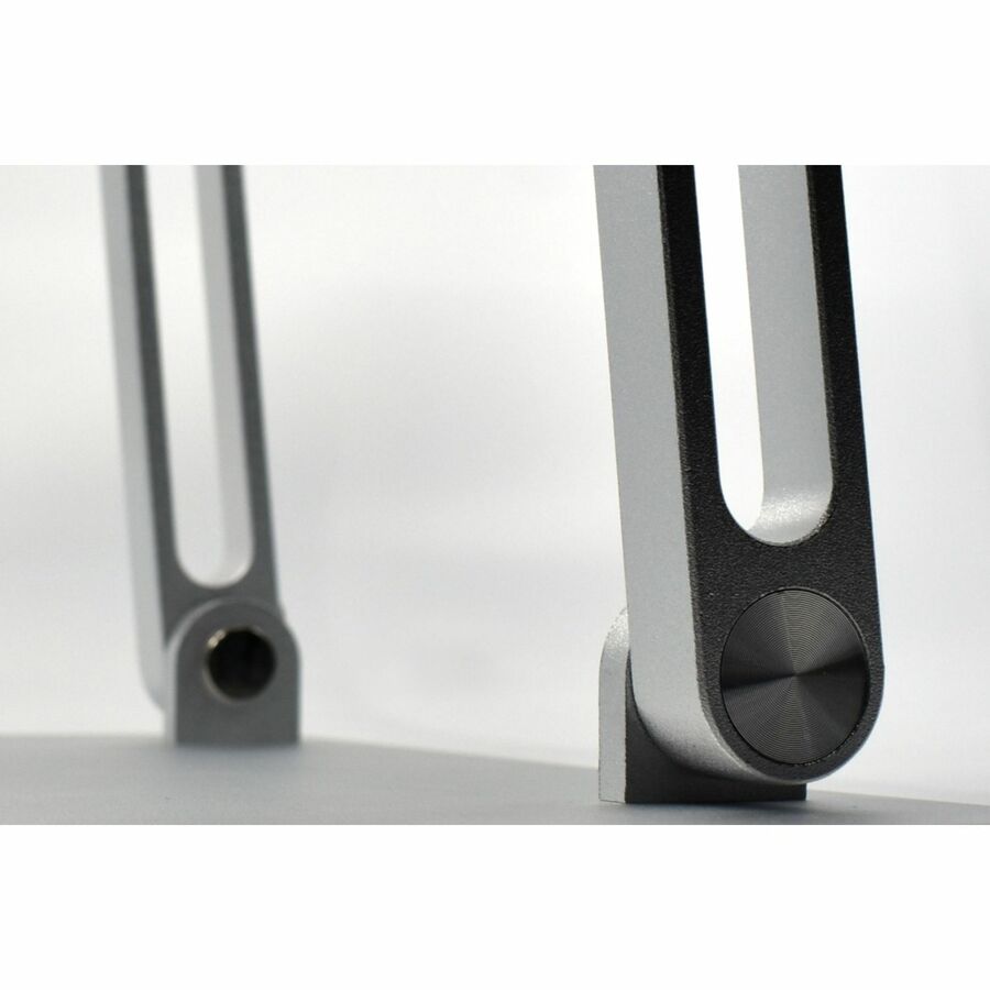 Amer Mounts Aluminum Laptop Stand Ergonomic Adjustable Notebook Stand Riser Holder Compute
