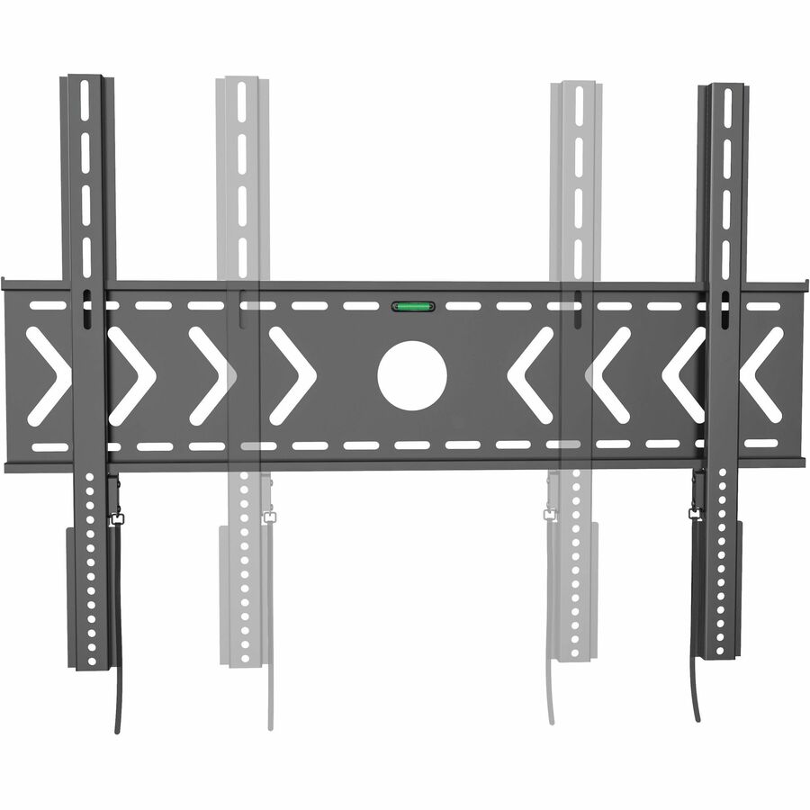 Amer Wall Mount For Flat Panel Display, Tv, Interactive Display, Led Display, Lcd Display, Oled Monitor, Monitor - Black