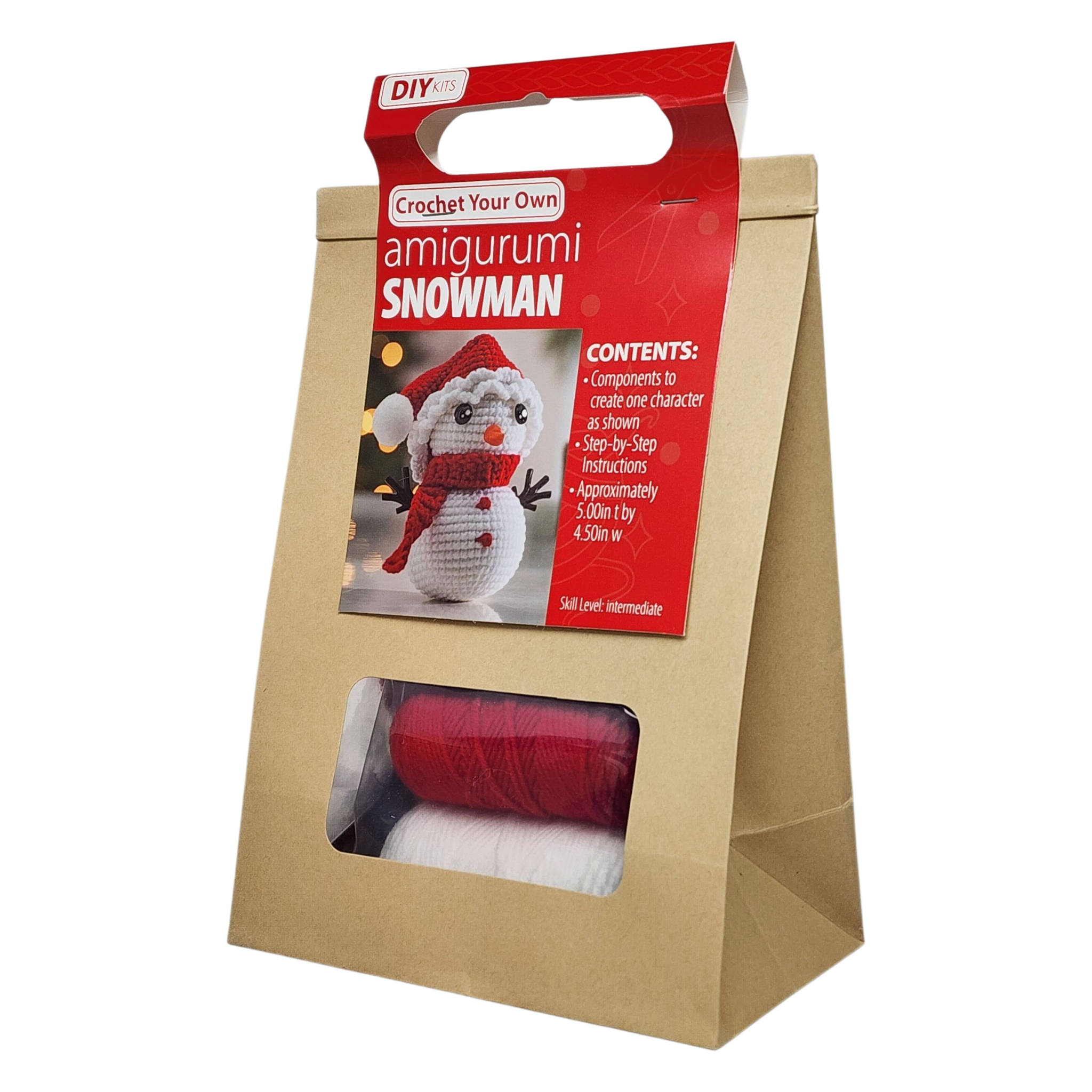 Amigurumi Crochet Kit - Snowman