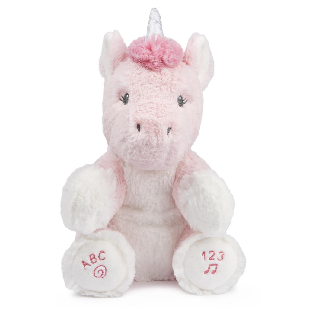 Animated Unicorn ABC 123 Plush