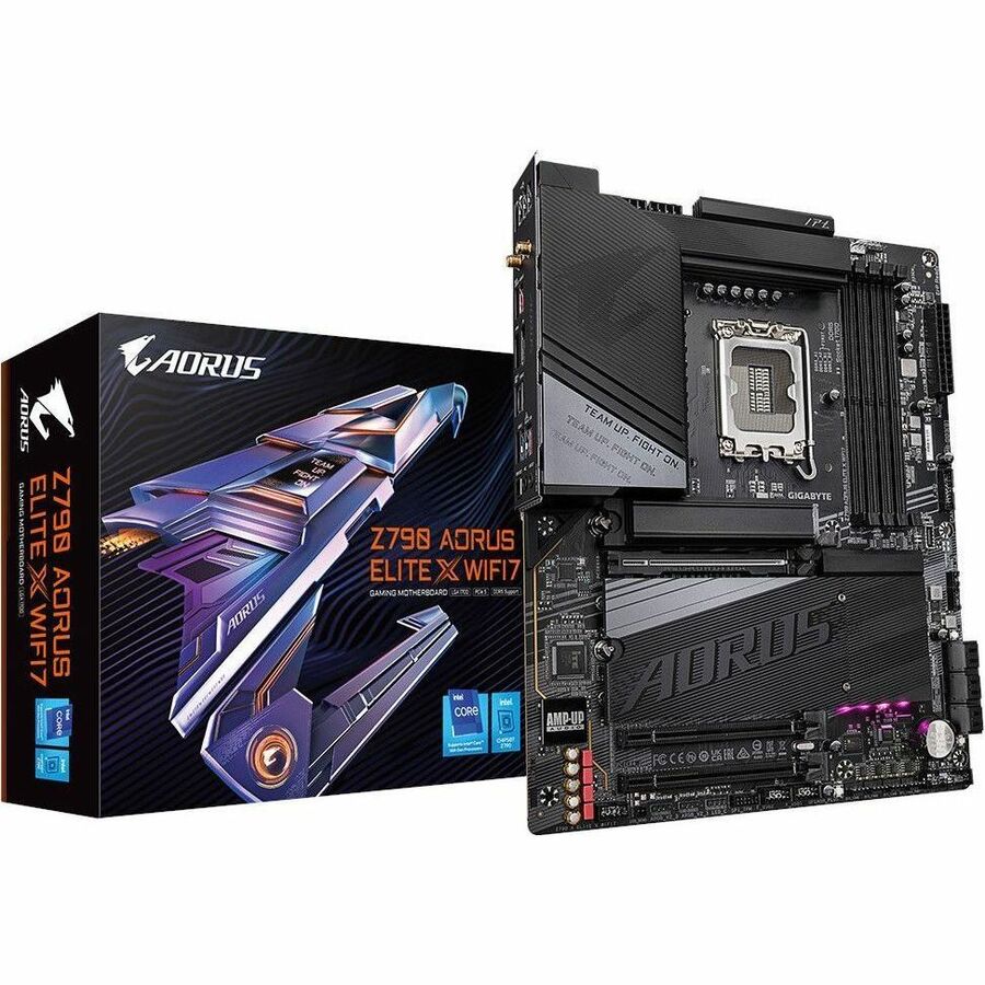 Aorus Z790 ELITE X WIFI7 Desktop Motherboard - Intel Z790 Chipset - Socket LGA-1700 - ATX