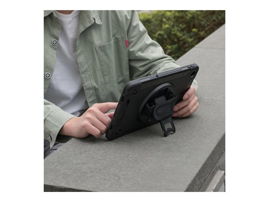 Armor-X - Protective case for tablet - rugged - with hand strap and kick-stand, rainproof military grade - thermoplastic polyurethane RIN-SS-X900