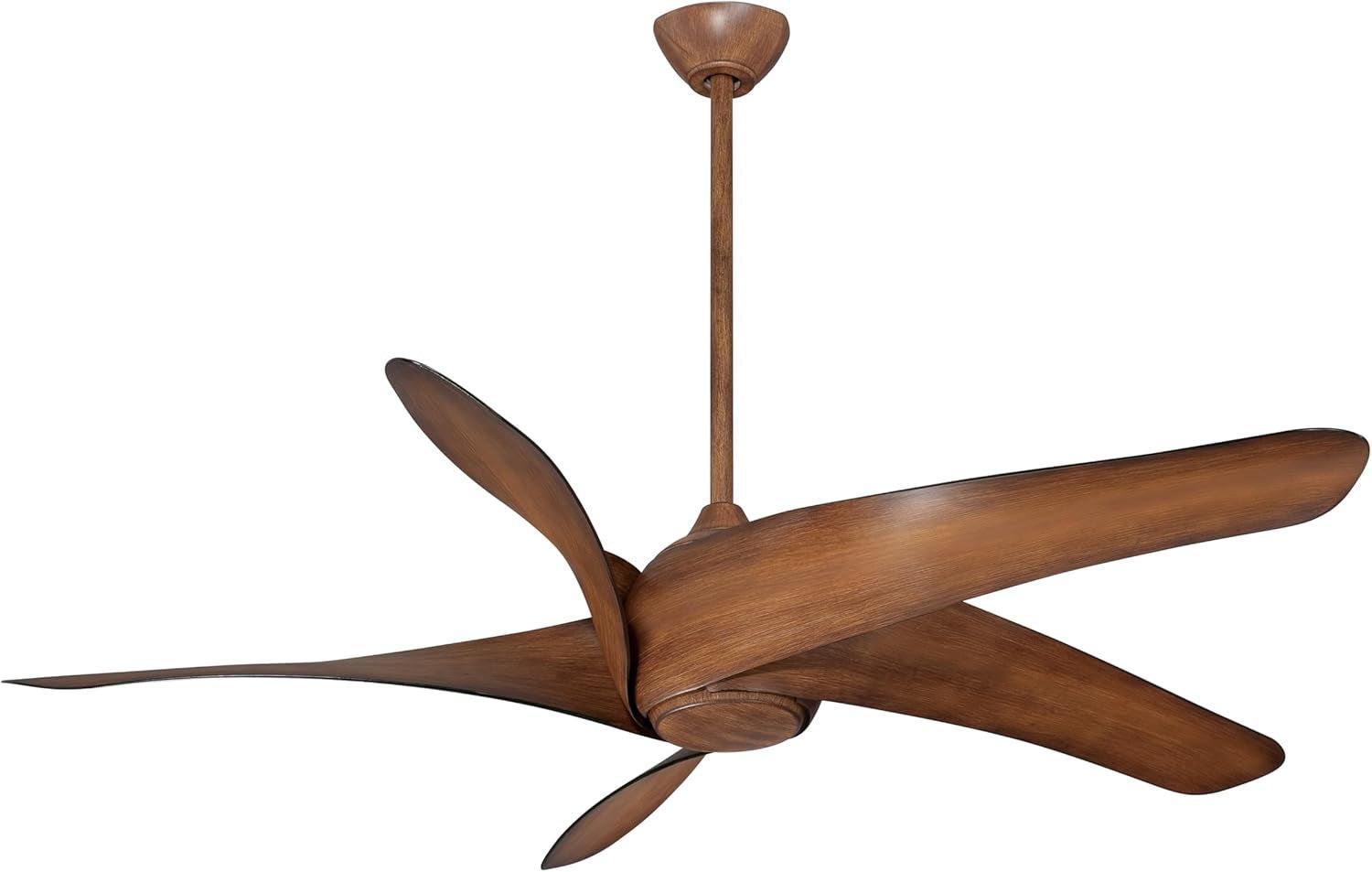 Artemis XL5 62In Distressed Koa Ceiling Fan With LED