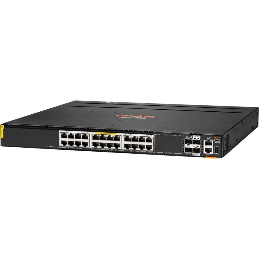 Aruba 6300M 24Sr Cl6 Poe 2P50G,2P25G Sw Pl-Wb