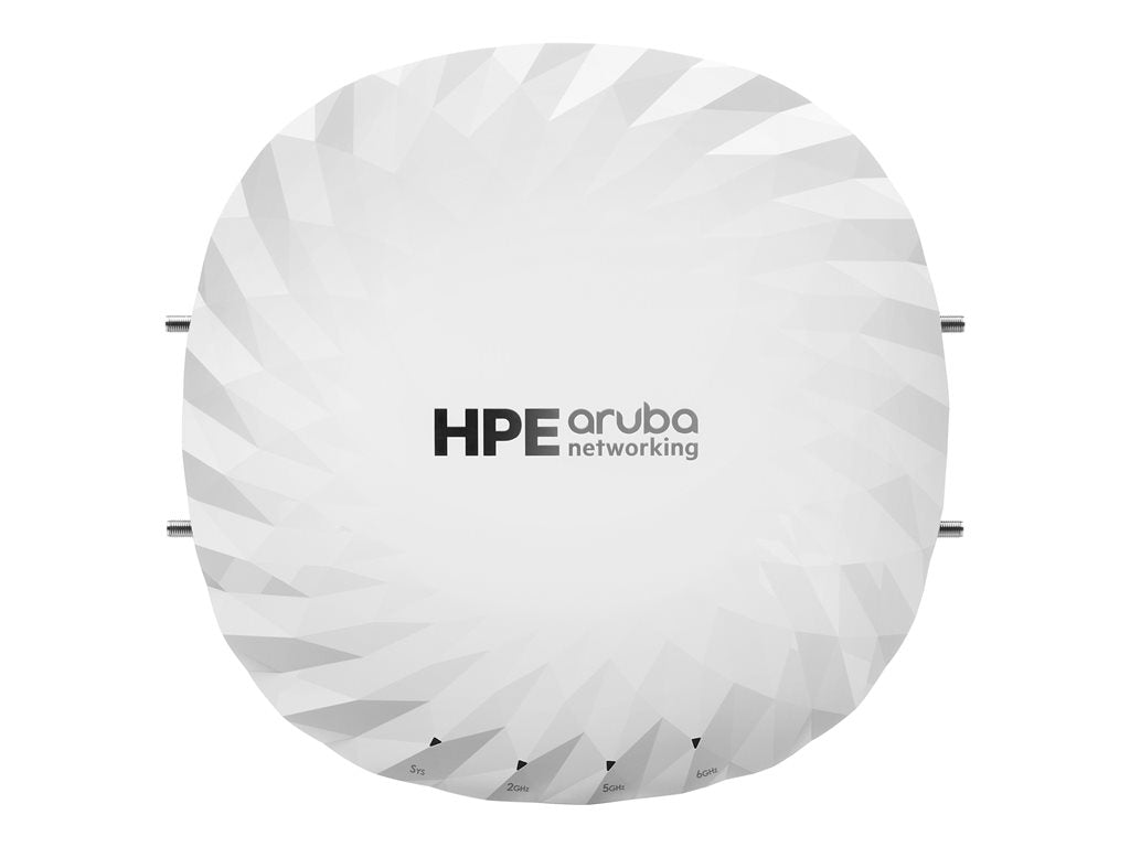 Aruba AP-734 Tri Band IEEE 802.11 a/b/g/n/ac/ax/be 9.30 Gbit/s Wireless Access Point - S1G35A
