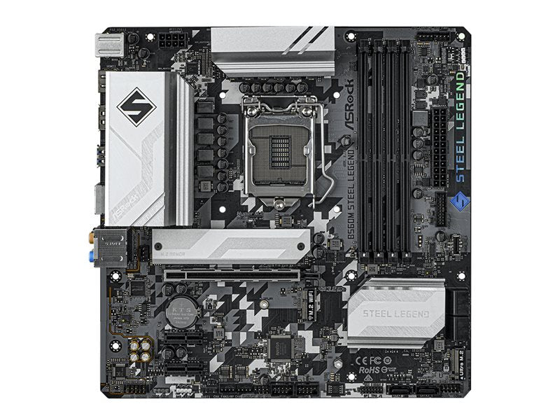 Asrock B560M Steel Legend - Motherboard - Micro Atx - Lga1200 Socket - B560 Chipset