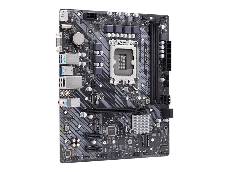 Asrock B660M-Hdv - Motherboard - Micro Atx - Lga1700 Socket - B660 Chipset