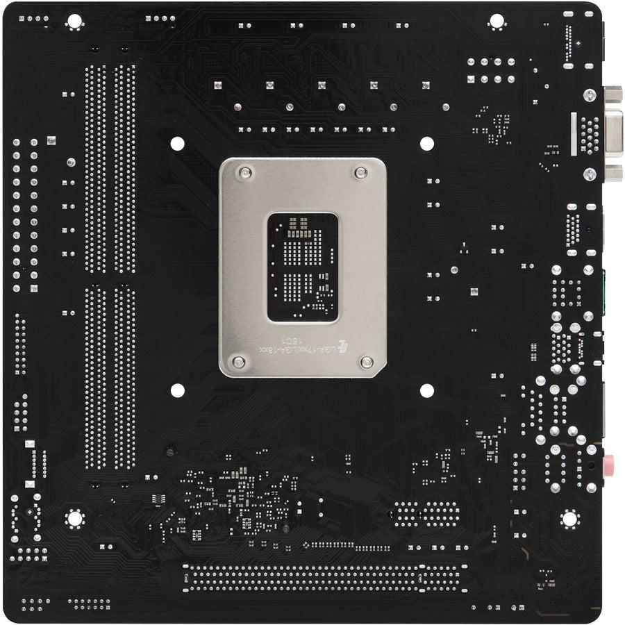 Asrock H610M-Hdv - Motherboard - Micro Atx - Lga1700 Socket - H610 Chipset - Usb 3.2 Gen 1 - Gigabit Lan - Onboard Graphics (Cpu Required) - Hd Audio (8-Channel)