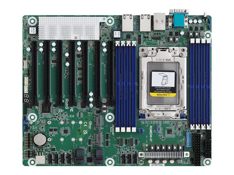 Asrock Rack Romed8-2T/Bcm - Motherboard - Atx - Socket Sp3 - Usb 3.2 Gen 1 - 2 X 10 Gigabit Lan - Onboard Graphics