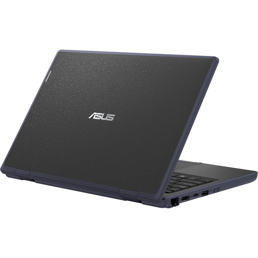 Asus BR1102CGA-YS14 11.6" Netbook - HD - 1366 x 768 - Intel Celeron N100 Quad-core (4 Core) 800 MHz - 4 GB Total RAM - 4 GB On-board Memory - Mineral Gray