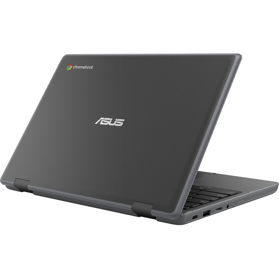 Asus Chromebook Cr1 Cr1100Cka-Yz142 11.6" Rugged Chromebook - Hd - 1366 X 768 - Intel Celeron N5100 Quad-Core (4 Core) 1.10 Ghz - 4 Gb Total Ram - 32 Gb Flash Memory - Dark Gray