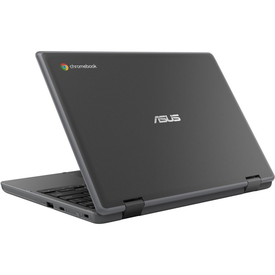Asus Chromebook Flip Cr1 Cr1100Fka-Yz142T 11.6" Touchscreen Convertible Chromebook - Hd - 1366 X 768 - Intel Celeron N5100 Quad-Core (4 Core) 1.10 Ghz - 4 Gb Total Ram - 32 Gb Flash Memory - Dark Gray