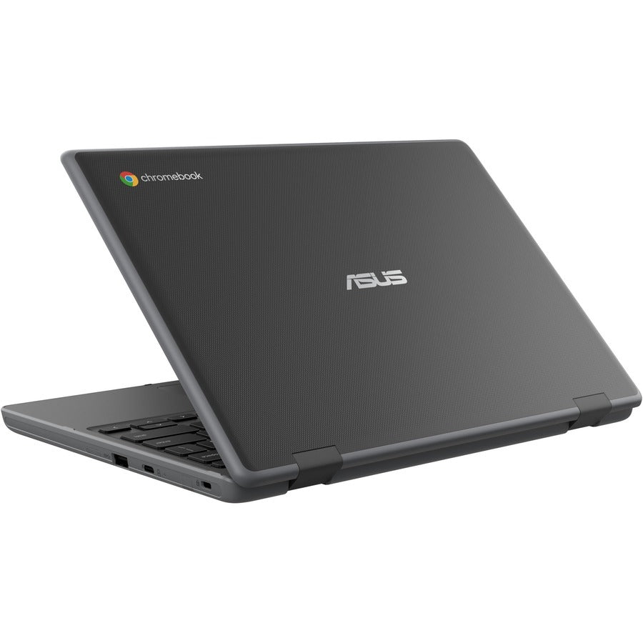 Asus Chromebook Flip Cr1 Cr1100Fka-Yz182T 11.6" Touchscreen Rugged Convertible 2 In 1 Chromebook - Hd - 1366 X 768 - Intel Celeron N5100 Quad-Core (4 Core) 1.10 Ghz - 8 Gb Total Ram - 32 Gb Flash Memory - Dark Gray