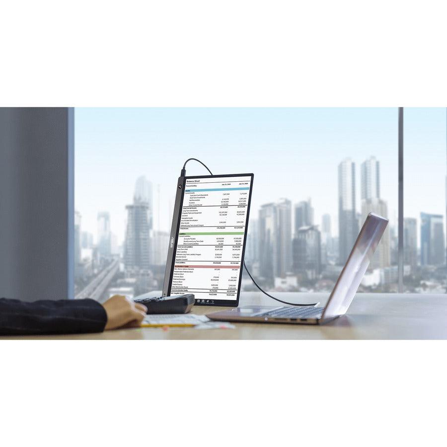 Asus Mb16Amt 15.6 Inch 700:1 Full Hd Ips Usb Type-C Portable Monitor (Dark Gray)
