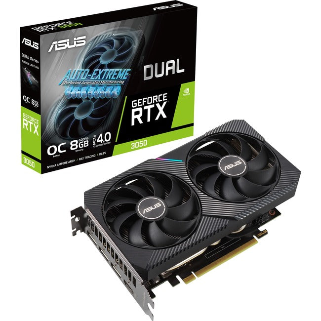 Asus Nvidia Geforce Rtx 3050 Graphic Card - 8 Gb Gddr6 Dual-Rtx3050-O8G