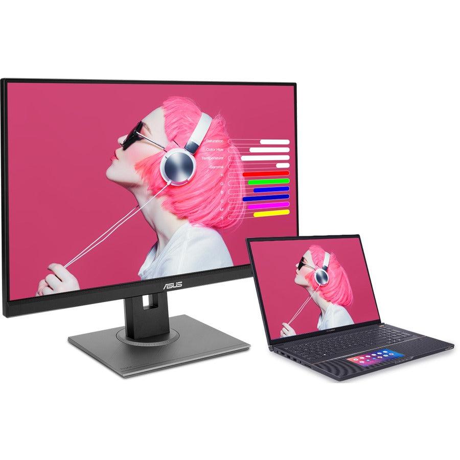 Asus Pa278Qv 27 Inch Widescreen 5Ms 100,000,000:1 Dvi/Hdmi/Displayport/Usb Led Lcd Monitor, W/ Speakers (Black)