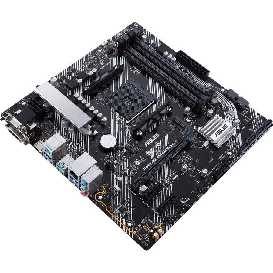 Asus Prime B450M-A II Desktop Motherboard - AMD B450 Chipset - Socket AM4 - Micro ATX