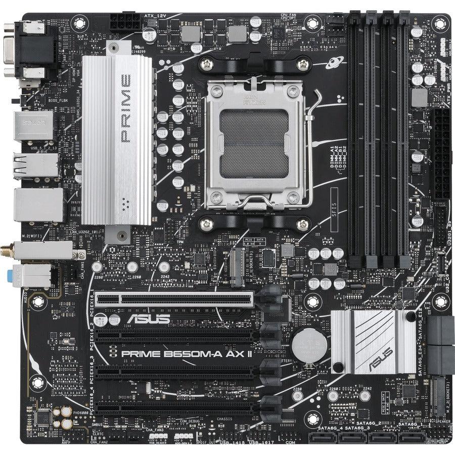 Asus Prime Gaming Desktop Motherboard - AMD B650 Chipset - Socket AM5 - Micro ATX
