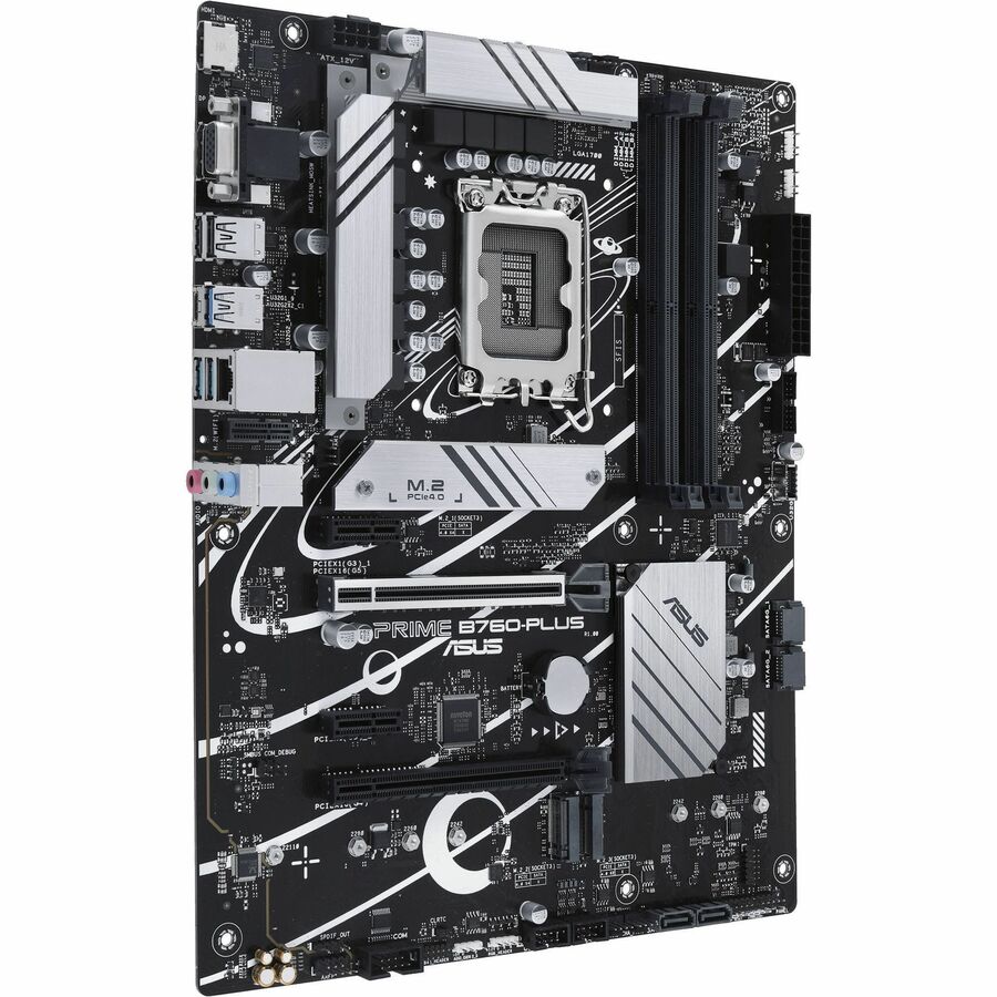 Asus Prime PRIME B760-PLUS Desktop Motherboard - Intel B760 Chipset - Socket LGA-1700 - AT