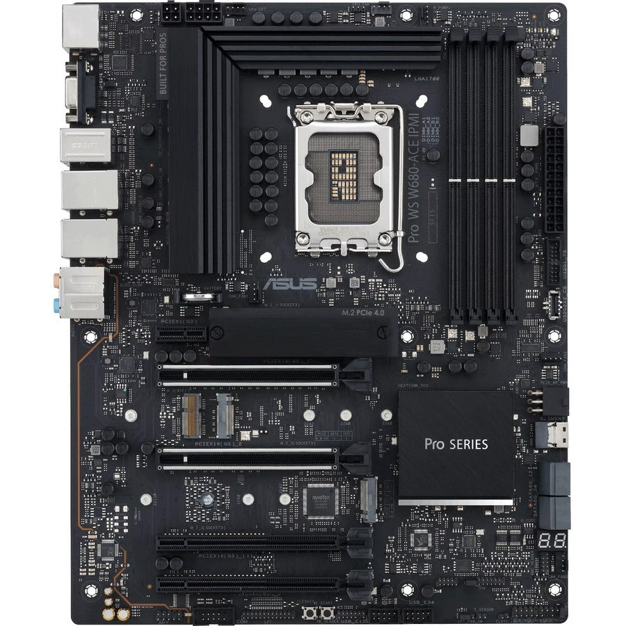 Asus Pro WS W680-ACE IPMI Workstation Motherboard - Intel W680 Chipset - Socket LGA-1700 -