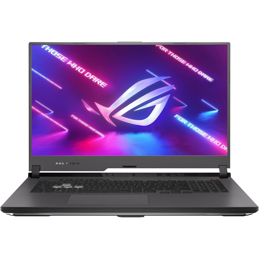 Asus ROG Strix G17 G713 G713PI-DS94 17.3" Gaming Notebook - WQHD - 2560 x 1440 - AMD Ryzen 9 7945HX Hexadeca-core (16 Core) - 16 GB Total RAM - 1 TB SSD - Eclipse Gray