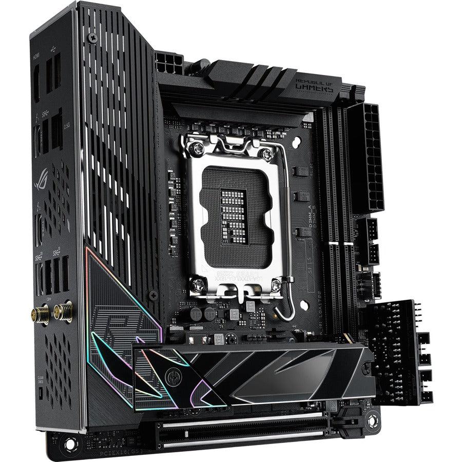 Asus ROG Strix STRIX Z790-I GAMING WIFI Gaming Desktop Motherboard - Intel Z790 Chipset - Socket LGA-1700 - Mini ITX