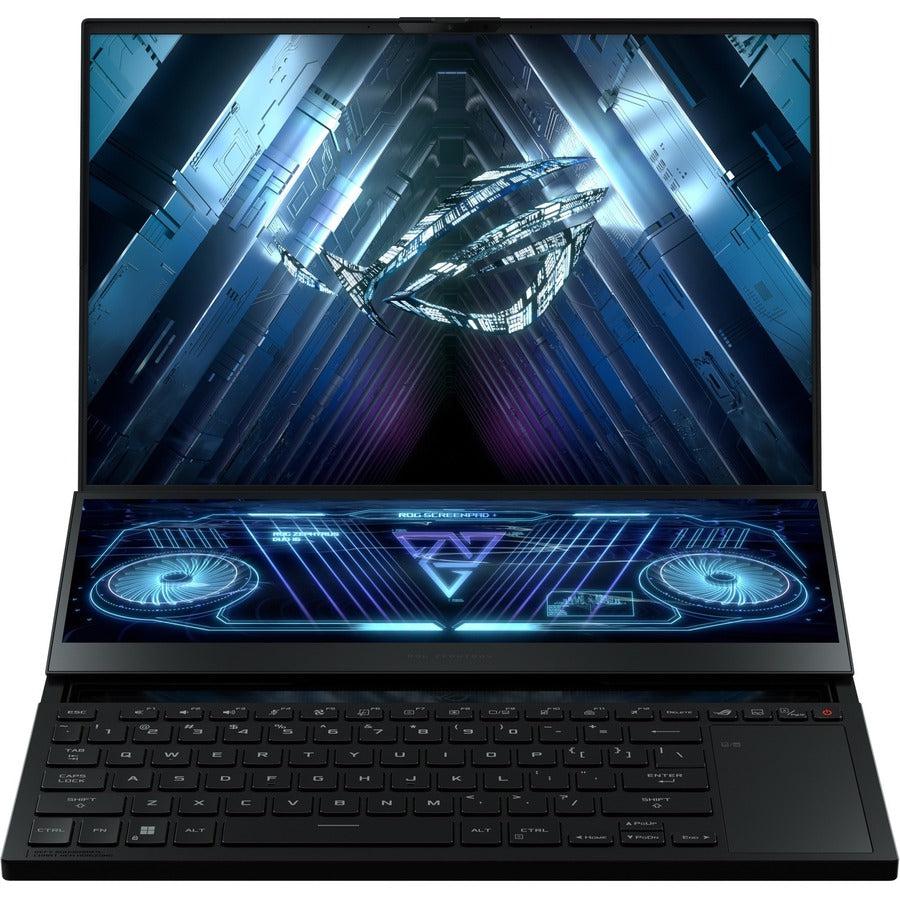 Asus ROG Zephyrus Duo 16 GX650 GX650RW-XS96 16" Gaming Notebook - WQXGA - 2560 x 1600 - AMD Ryzen 9 6980HX Octa-core (8 Core) 3.30 GHz - 32 GB Total RAM - 1 TB SSD - Black