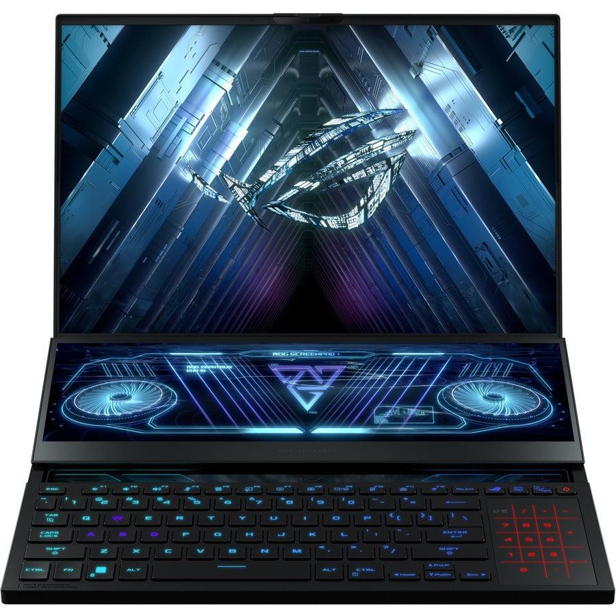 Asus ROG Zephyrus Duo 16 GX650 GX650RW-XS96 16" Gaming Notebook - WQXGA - 2560 x 1600 - AMD Ryzen 9 6980HX Octa-core (8 Core) 3.30 GHz - 32 GB Total RAM - 1 TB SSD - Black