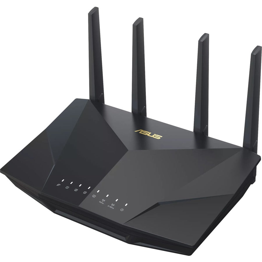 Asus RT-AX5400 Wi-Fi 6 IEEE 802.11 a/b/g/n/ac/ax Wireless Router - 4G - Dual Band - 2.40