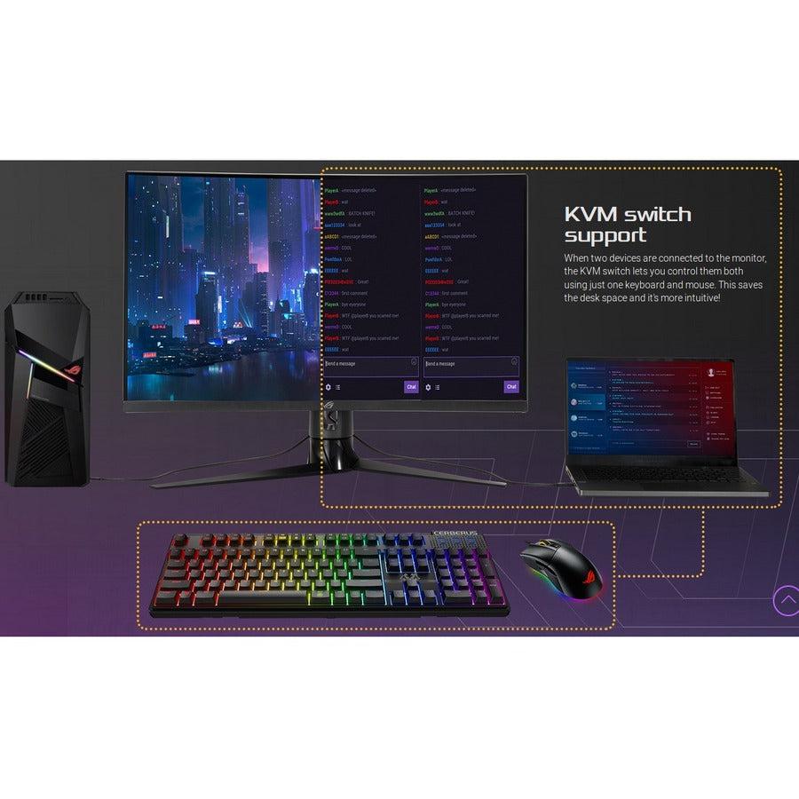 Asus Rog Strix Xg32Vc 31.5 Inch Widescreen 3,000:1 1Ms Hdmi/Displayport/Usb Led Hdr10 Monitor