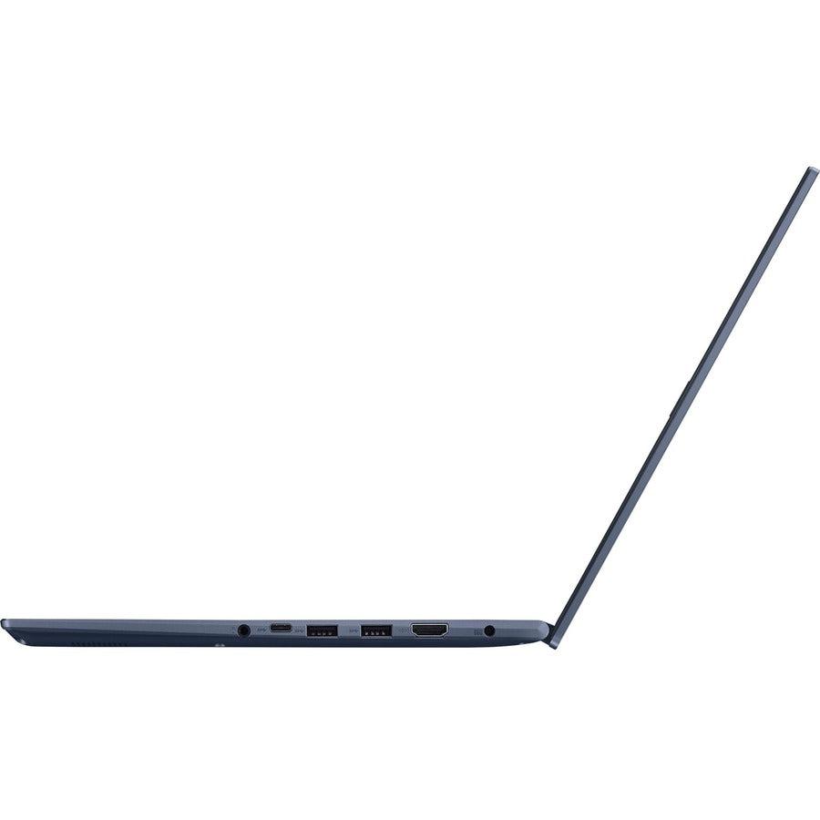 Asus Vivobook 15X OLED M1503 M1503QA-ES74 15.6" Notebook - Full HD - 1920 x 1080 - AMD Ryzen 7 5800H Octa-core (8 Core) 3.20 GHz - 16 GB Total RAM - 8 GB On-board Memory - 512 GB SSD - Quiet Blue