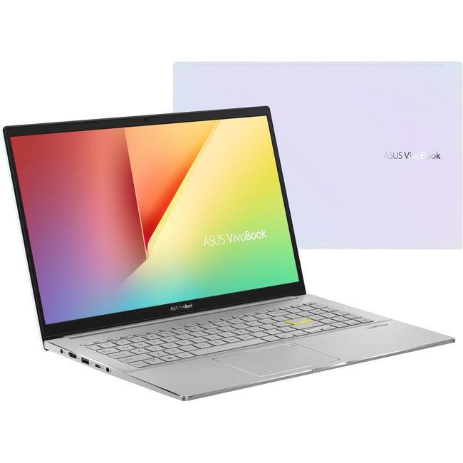 Asus Vivobook S15 S533 S533Ea-Dh51-Wh 15.6" Notebook - Full Hd - 1920 X 1080 - Intel Core I5 11Th Gen I5-1135G7 Quad-Core (4 Core) 2.40 Ghz - 8 Gb Total Ram - 512 Gb Ssd - Dreamy White, Transparent Silver