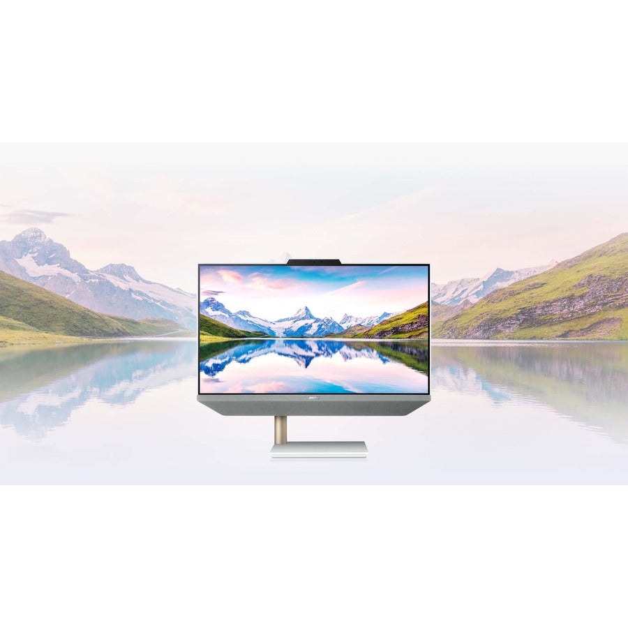 Asus Zen AiO M5401 M5401WUA-DS503T All-in-One Computer - AMD Ryzen 5 5500U - 8 GB - 512 GB SSD - 23.8 Full HD Touchscreen - Desktop - White"