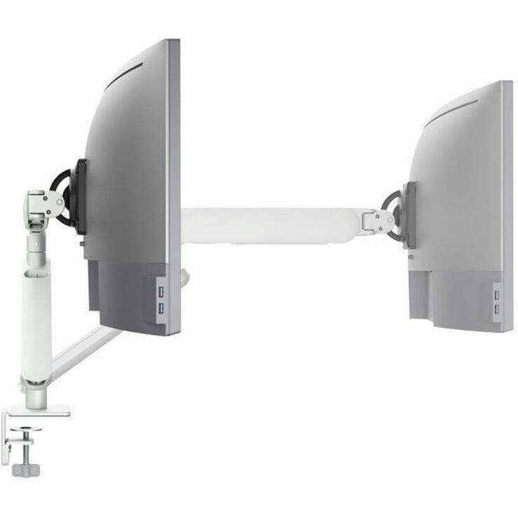Atdec Ora Mounting Arm for Monitor, Flat Panel Display, Curved Screen Display - Silver -