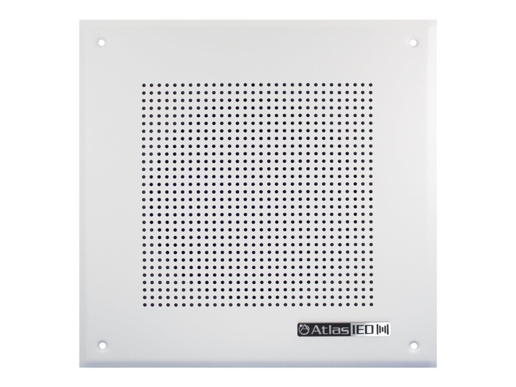AtlasIED IP-8SM - IP speaker - Ethernet, Fast Ethernet, PoE, PoE-Plus - 15 Watt - 2-way - coaxial - white, RAL 9010