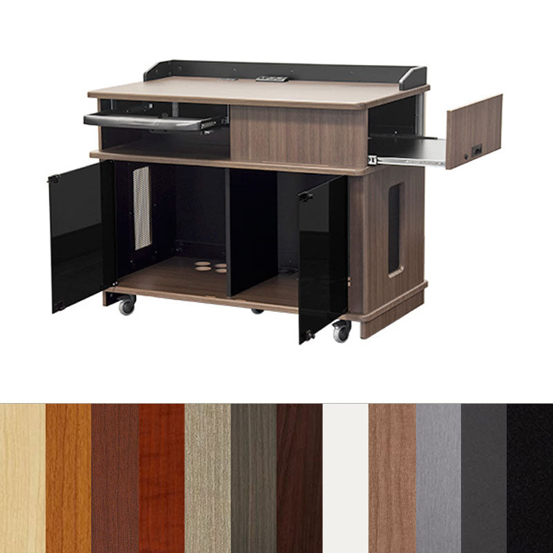 Audio Visual Furniture Mobile Instructor Podium IPVP7