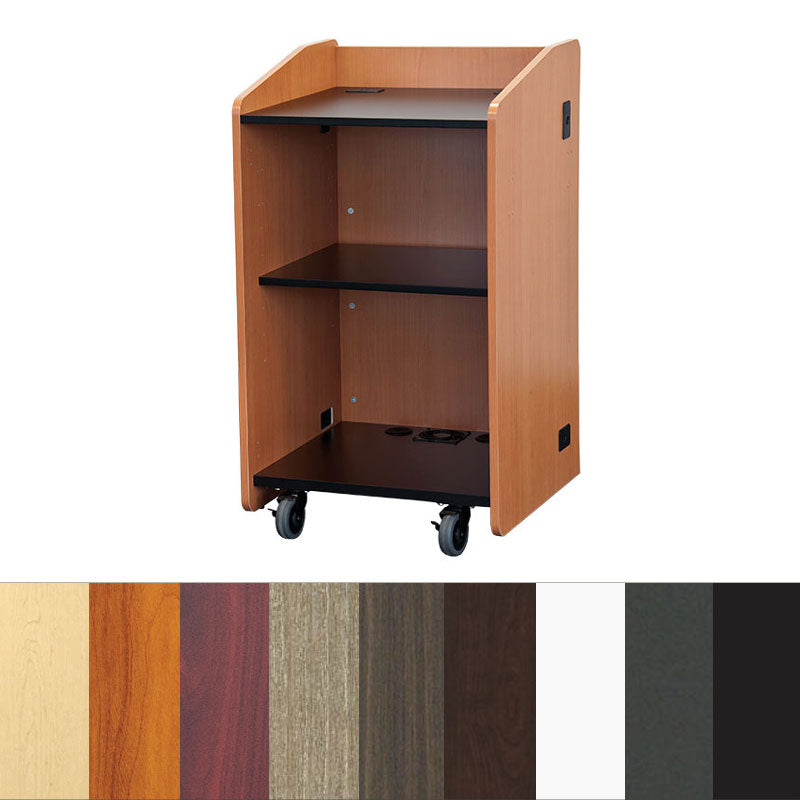 Audio Visual Furniture Open Flat Top Lectern LE3060