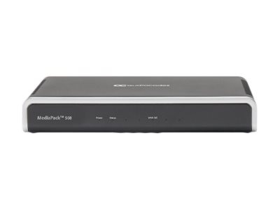 AudioCodes MediaPack 5XX Chassis with MP504/2S/SIP & Gigabit LAN for Reliable VoIP