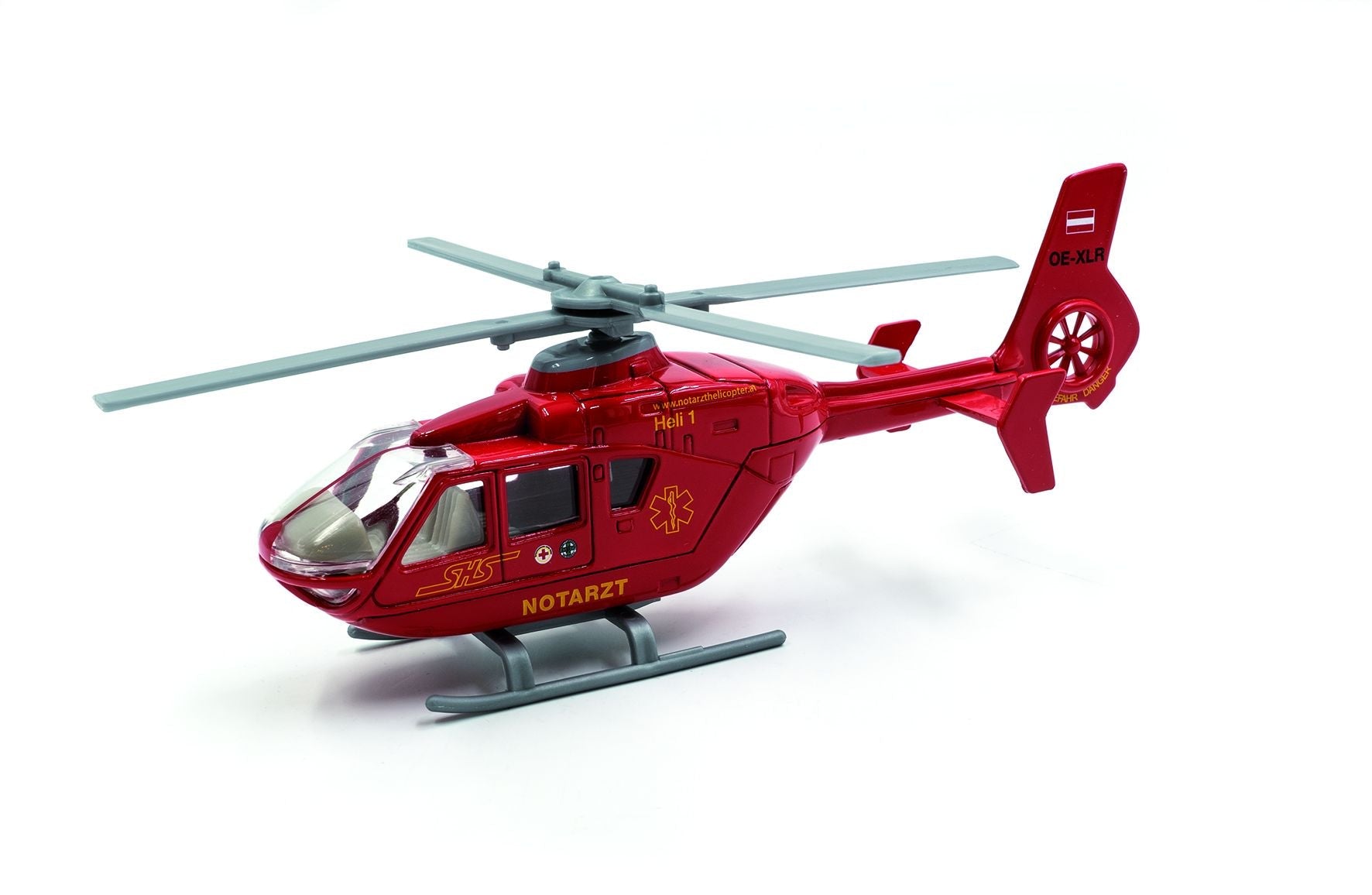 Austrian Ambulance Helicopter Model - 1:50 Scale