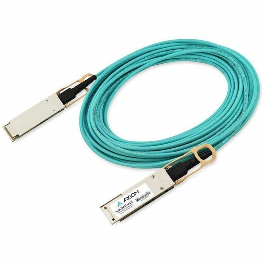 Axiom 100GBASE-AOC QSFP28 Active Optical Cable 3m Q28-100G-AOC3M-AX