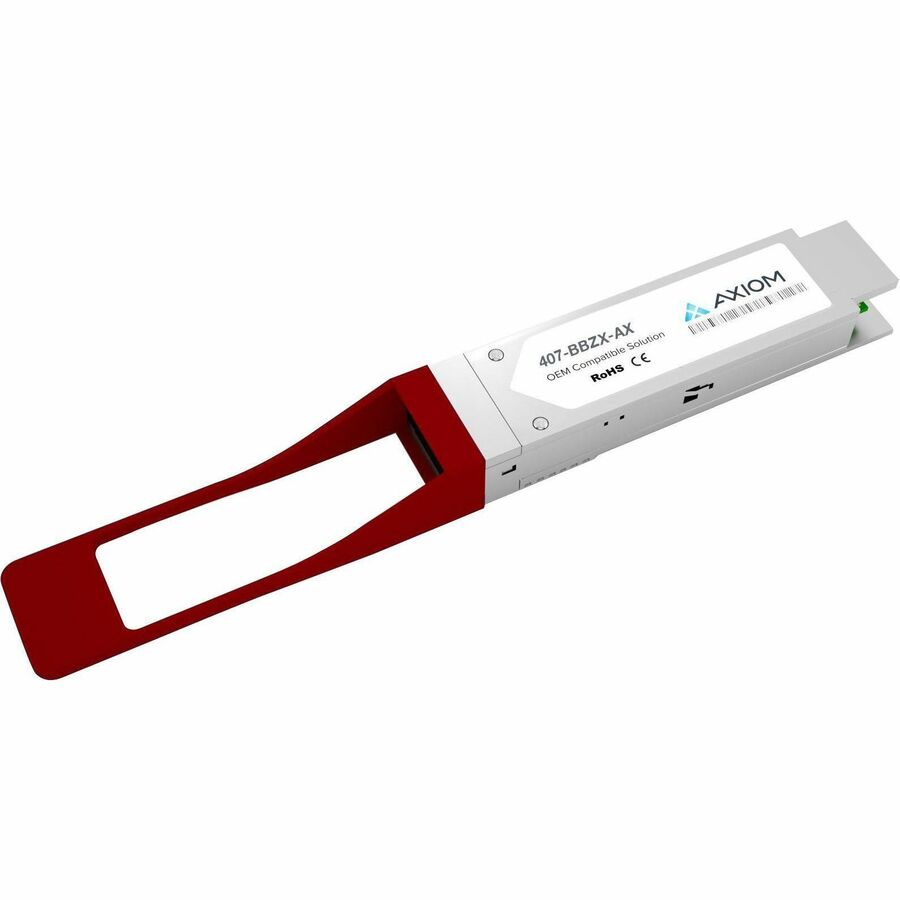 Axiom 100GBase-ER4L QSFP28 Transceiver for Dell - 407-BBZX - For Data Networking, Optical