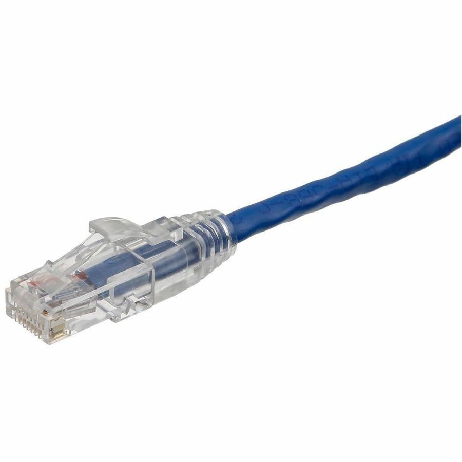 Axiom 1FT CAT6 Snagless Shielded (STP) Patch Cable - Blue - TAA Compliant - 1 ft Category