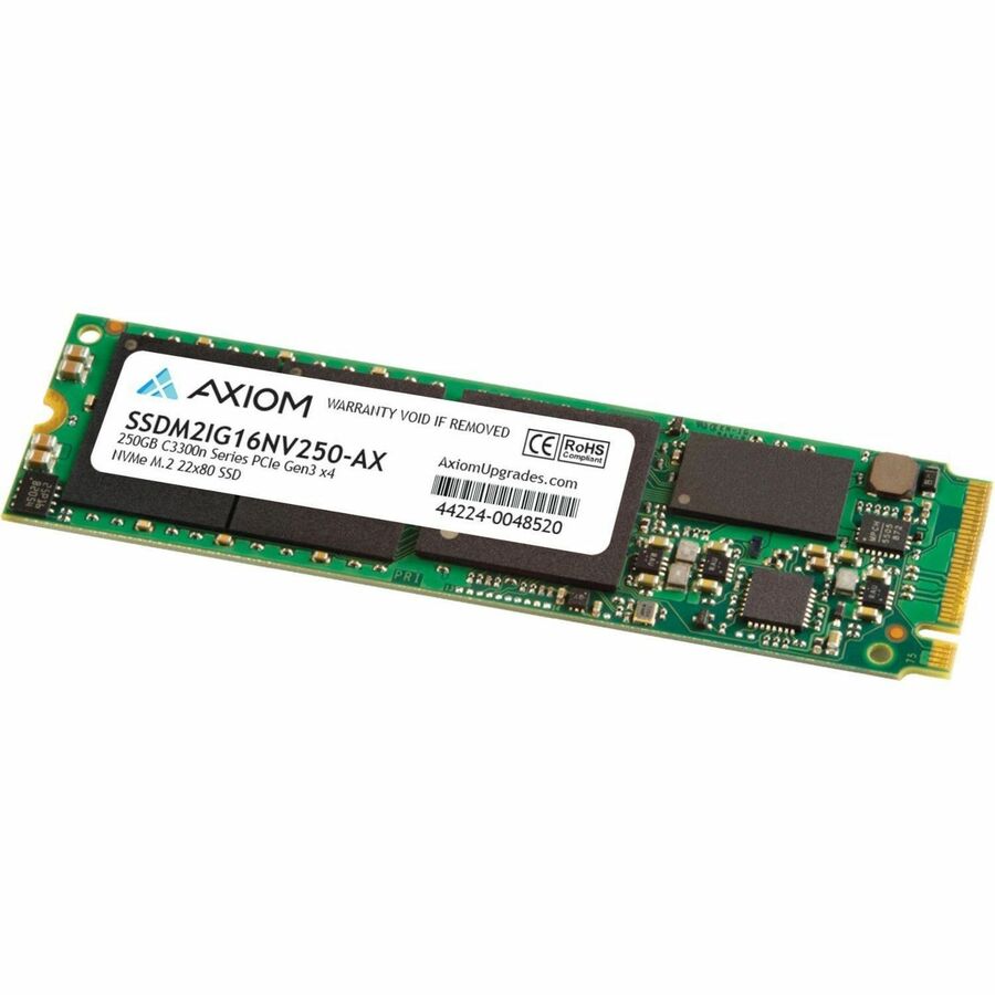 Axiom C3300n 250 GB Solid State Drive - M.2 2280 Internal - PCI Express NVMe (PCI Express SSDM2IG16NV250-AX