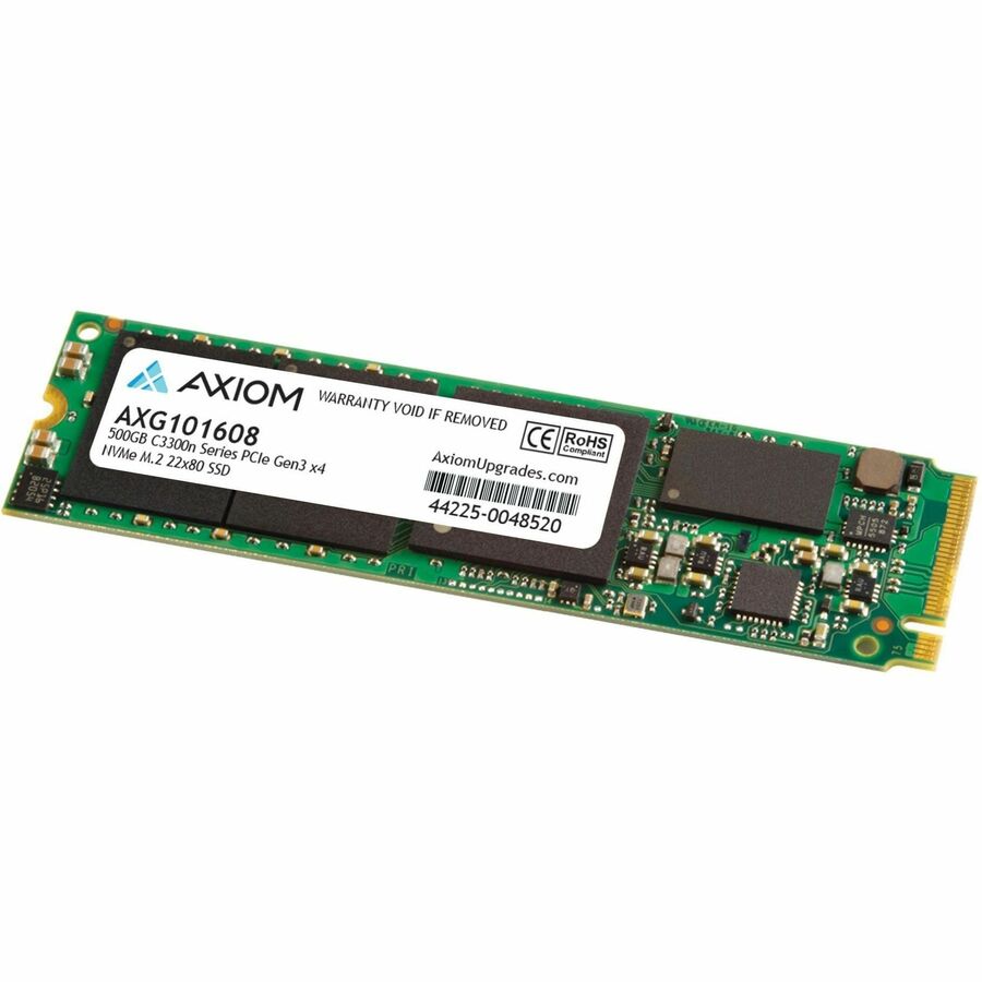 Axiom C3300n 500 GB Solid State Drive - M.2 2280 Internal - PCI Express NVMe (PCI Express AXG101608