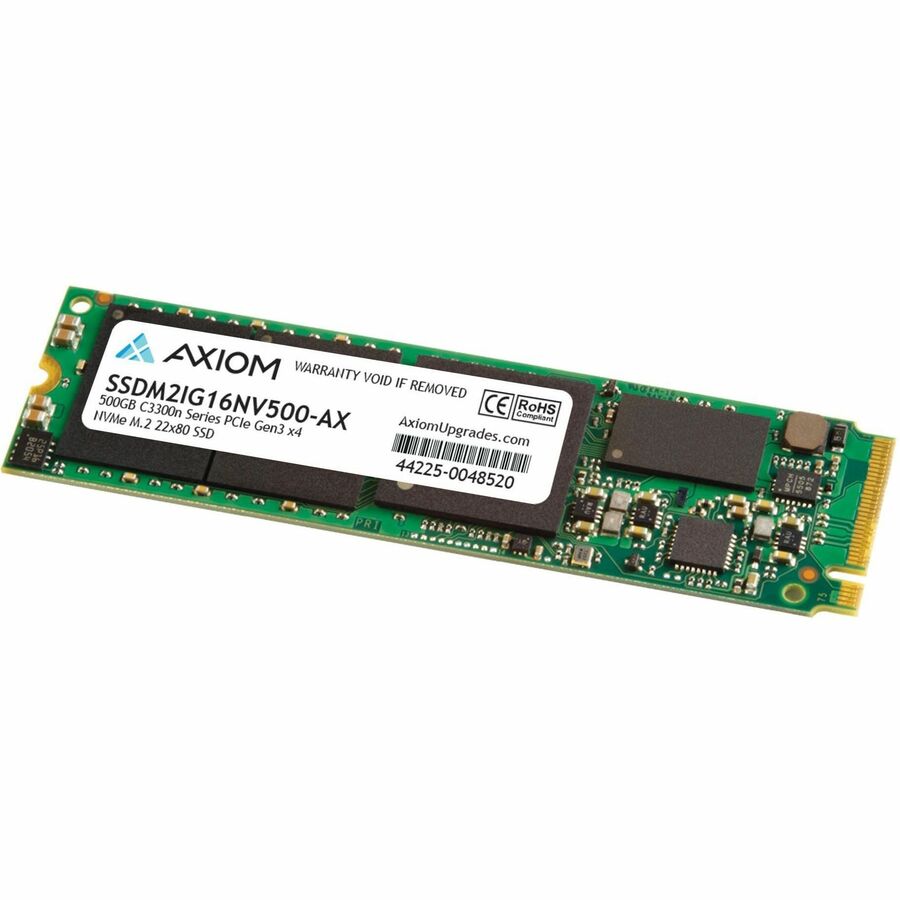 Axiom C3300n 500 GB Solid State Drive - M.2 2280 Internal - PCI Express NVMe (PCI Express SSDM2IG16NV500-AX