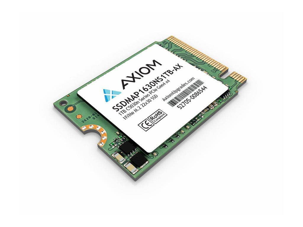 Axiom C530N Series - SSD - 1 TB - internal - M.2 2230 - PCIe 4.0 x4 (NVMe) - TAA Compliant SSDMAP1630NS1TB-AX