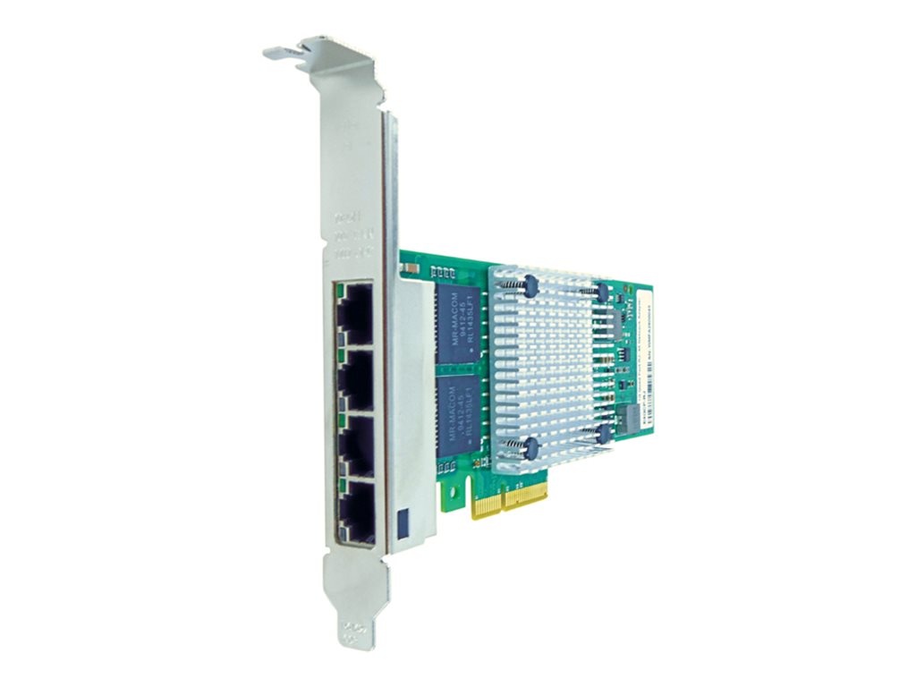 Axiom - Network adapter - PCIe 2.1 x4 low profile - Gigabit Ethernet x 4 P21106-B21-AX