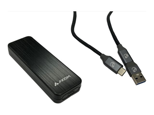 Axiom - SSD - 500 GB - external (portable) - M.2 NVMe - USB 3.1 Gen 2 (USB-C connector) - TAA Compliant AXG103121